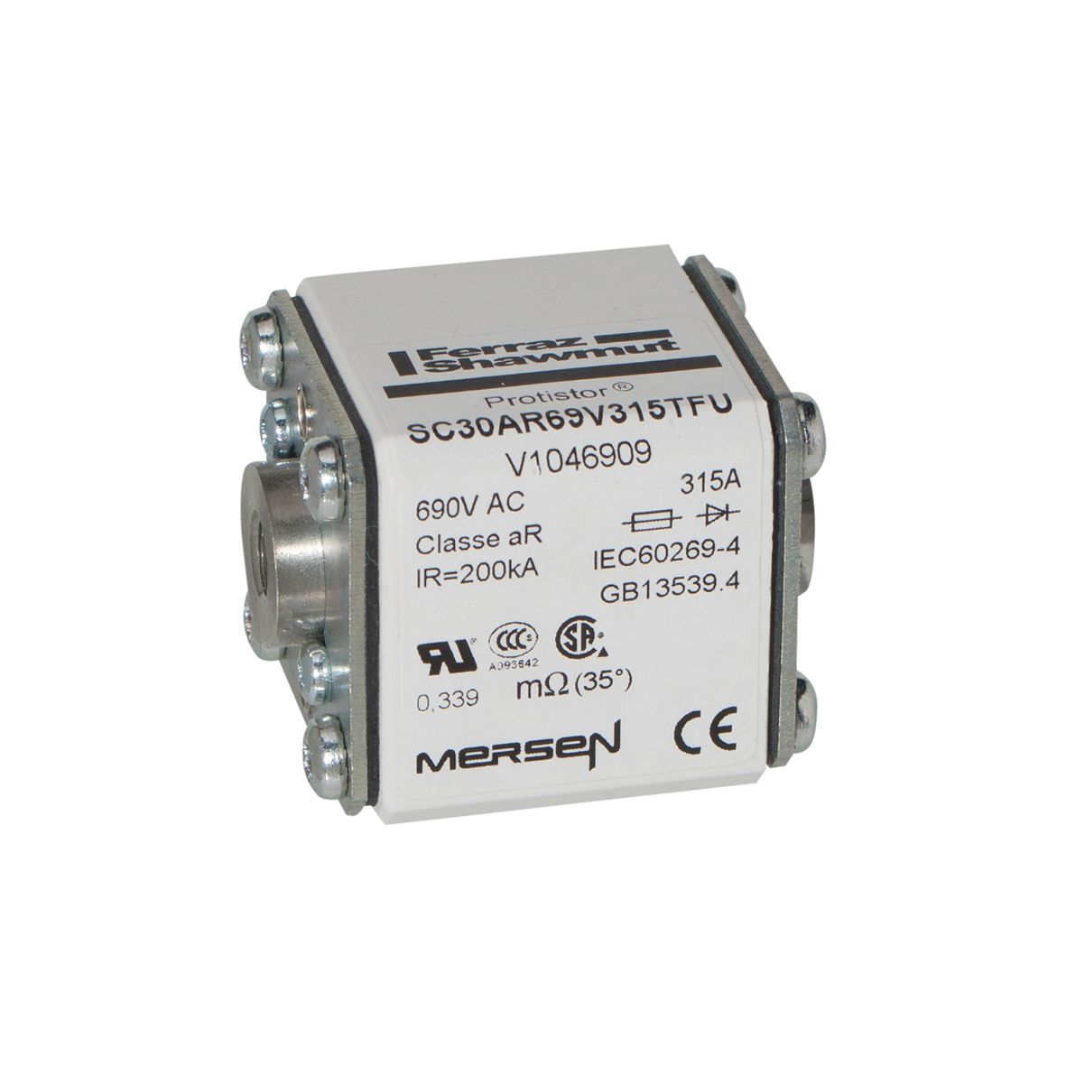 V1046909 - Size 30 type TTF without indicator aR 315 A 690VAC